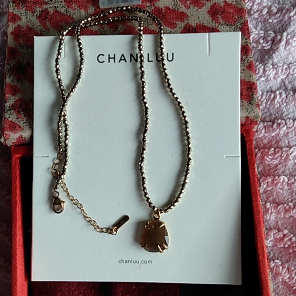 NIB Chan Luu Beaded Necklace 17"